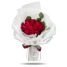 ช่อดอกไม้ "Classic Red"